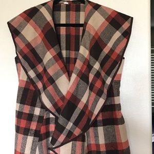 Plaid wrap
